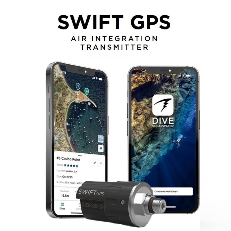 Shearwater Swift GPS Seitenansicht