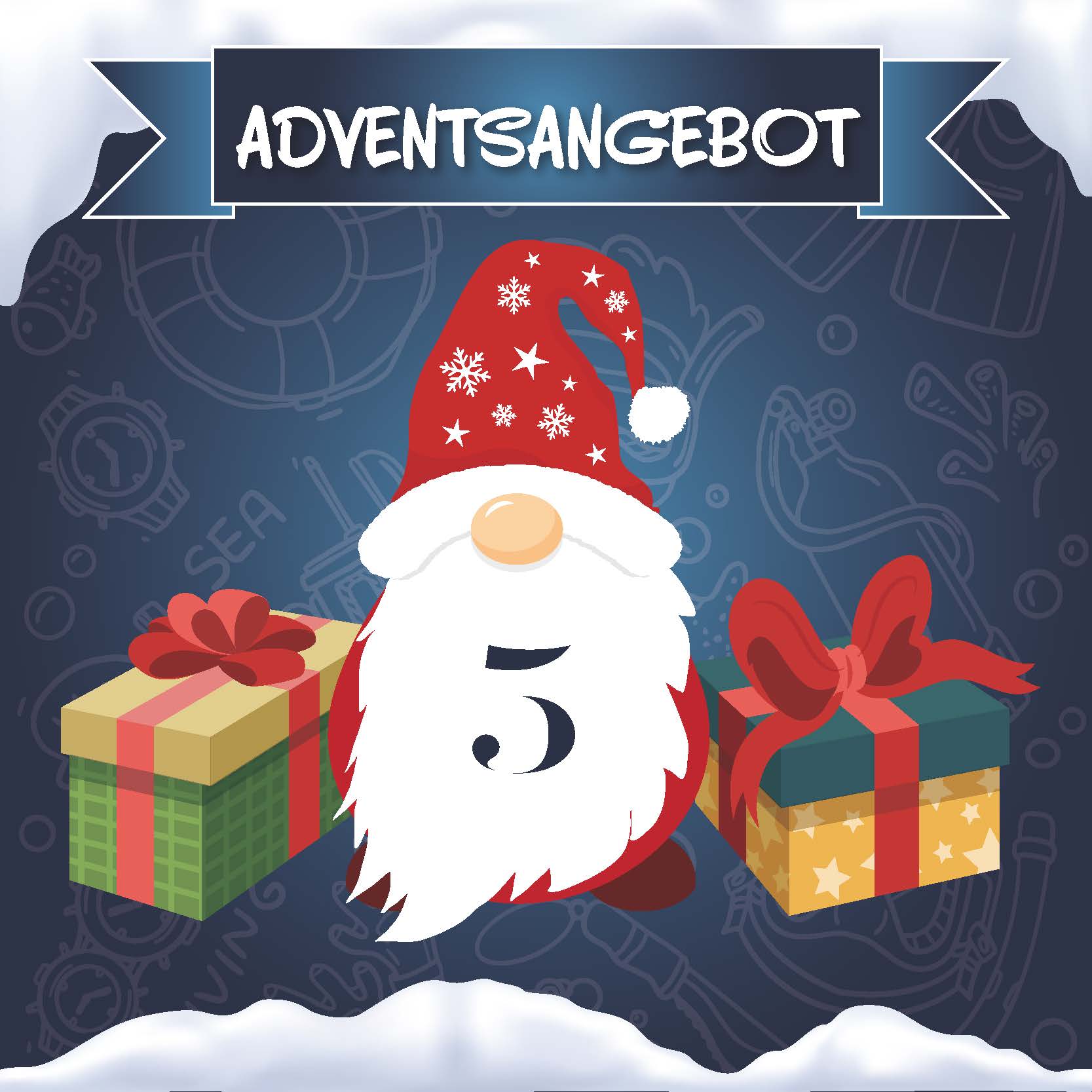 Adventsangebot am 05.12.2025 im  Tauchsport Heinemann Onlineshop