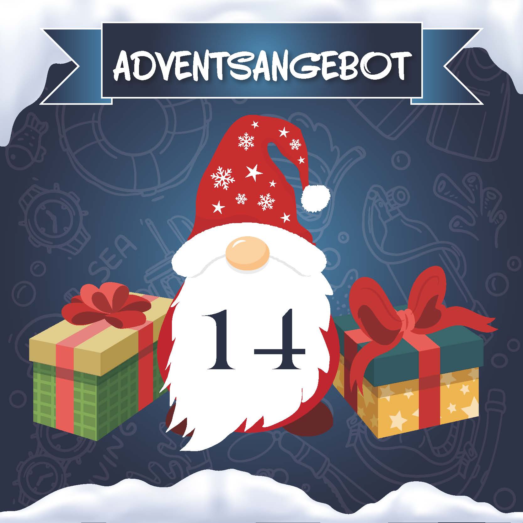 Adventsangebot am 14.12.2025 im  Tauchsport Heinemann Onlineshop