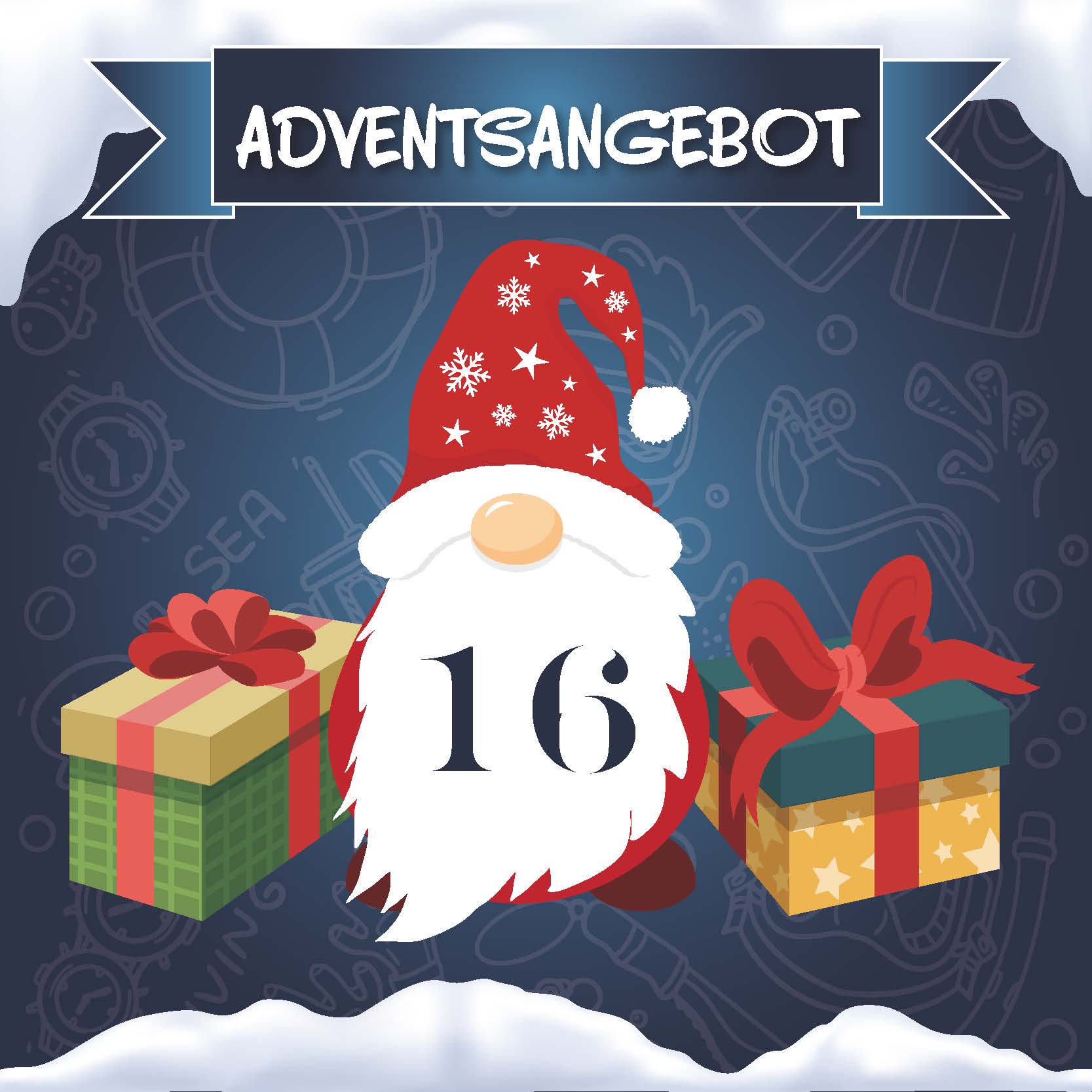 Adventsangebot am 16.12.2025 im  Tauchsport Heinemann Onlineshop