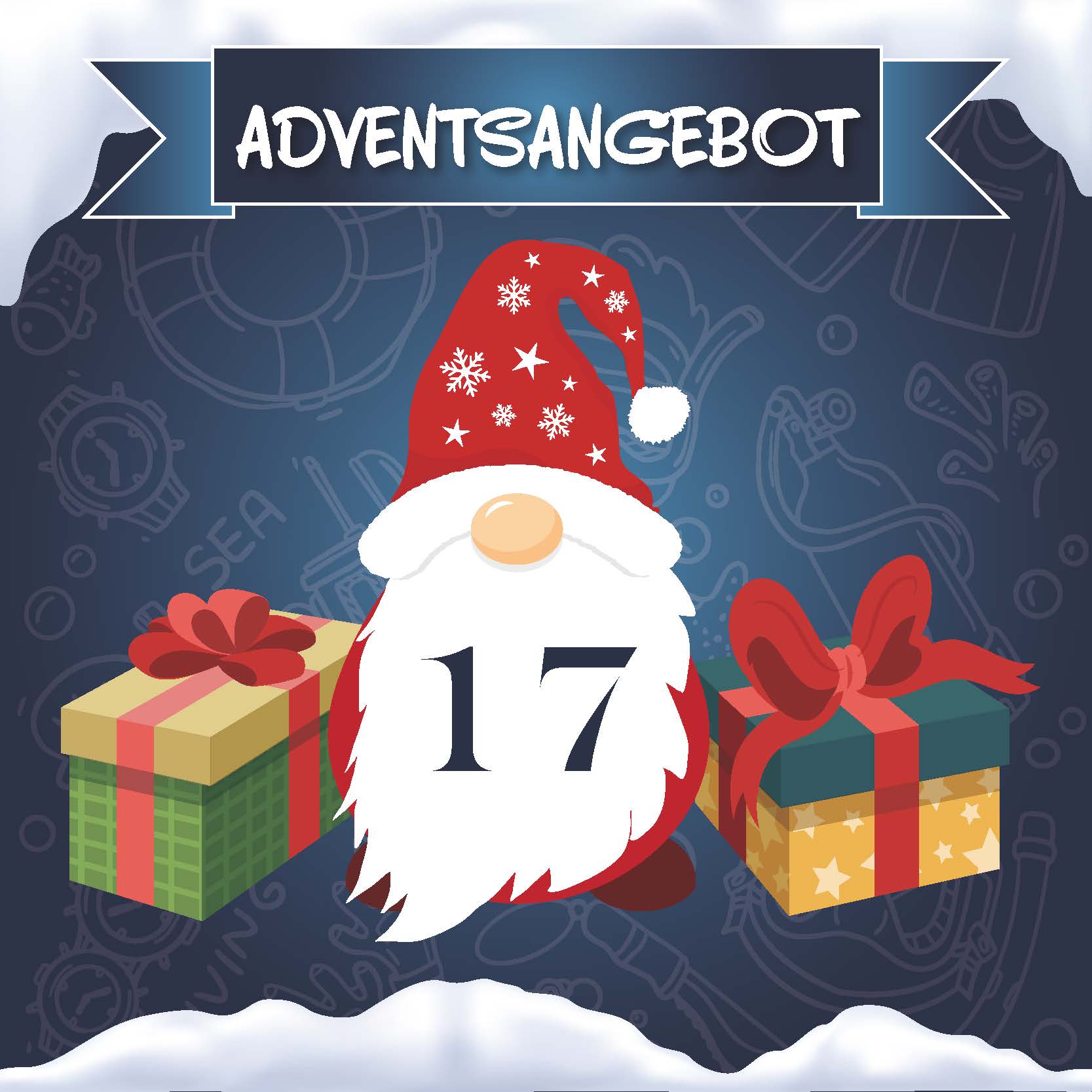 Adventsangebot am 17.12.2025 im  Tauchsport Heinemann Onlineshop
