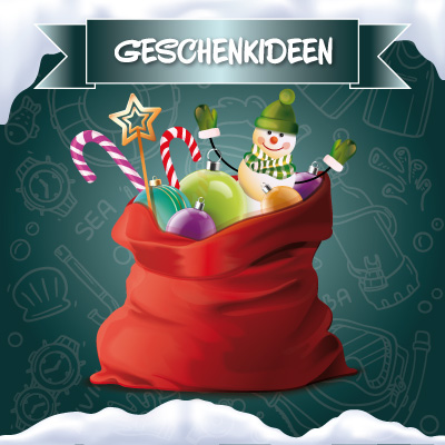 Geschenkideen zu Weihnachten bei Tauchsport Heinemann