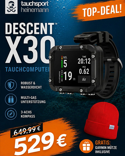 Garmin Descent Tauchcomputer X30