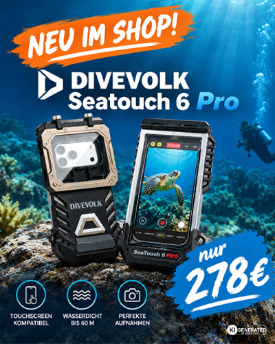 NEU das Divevolk SeaTouch 6 Pro
