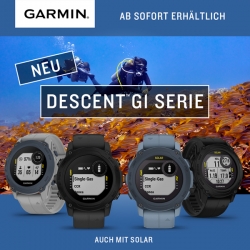 Garmin Descent G1 Serie - Neu bei Tauchsport Heinemann